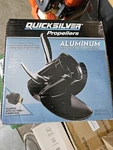 Quick Silver Black Diamond Aluminum Propeller 8.9 Diameter 8.5 Pitch 3RH QA2158R. Fixed Price $50.00.