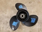 13 3/4" X 11P Omc Stainless Prop, 389792, Fits Evinrude Johnson Spline # 1293. Fixed Price $223.00.