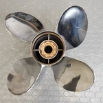Mercury Outboard Stainless Steal Propeller 13-3/4 X (2502). Fixed Price $300.00.