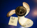 0778772 Yy Propeller Johnson Evinrude 9.9HP (a Aa). Fixed Price $29.00.