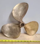 Michigan Dyna-jet 177 Wheel Brass Keyed Boat Prop 14RH11, W/tappered Hub. Fixed Price $183.97.