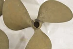 Vintage Federal Ni-bral 28RH31 Brass Boat Propeller (right Hand Only). Fixed Price $900.00.