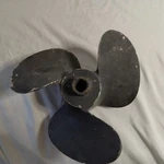 10 Inch Michigan Boat Prop/propeller No 012045 - 2CM Shaft Dia. Fixed Price $14.99.