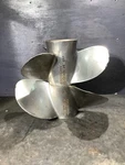 Mercury Mercruiser Bravo Dual Propellers Set 48-823669 And 48-823670 28P. Fixed Price $599.00.
