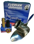 15 3/4 X 19 Lh Rebel Propeller Johnson Evinrude Stainless Counter Rotation. Fixed Price $299.95.