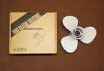 Yamaha Propeller 25-60 Hp & Stroke 12 1/4 X Pn 663-45956-01-EL 1984+. Fixed Price $56.00.