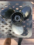 Black 150 Hp Mercury Prop 48-832828-C1-17. Fixed Price $20.00.
