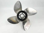 Evinrude Johnson Cyclone Stainless Steel Propeller 14 1/8" X 18P Counter Lh. Fixed Price $149.95.