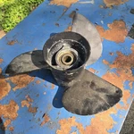 Yamaha Propeller 14 X 19 Aluminum Oem. Fixed Price $75.00.