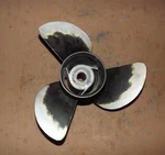 Force 90 Hp Aluminum Propeller 13 1/2" X 15P 669265. Fixed Price $89.00.