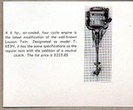 1954 Magazine Photo Lauson Hp Model T-653N Outboard Motors. Fixed Price $9.89.
