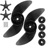 2 Pack Motor Boat Propellers,electric Trolling Outboard Propeller,repla.... Fixed Price $53.84.