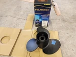 New Aluminum 14.1" 11P Solas Rubex 3 High Thrust Propeller, 9411-141-11, P9847. Fixed Price $128.00.