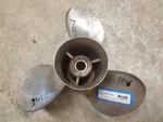 14" X 19P Mercury Stainless Propeller, 48-73980-19, Yamaha Honda, # 3345. Fixed Price $167.00.
