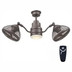 Pendersen 42 In. Integrated Led Indoor/outdoor Espresso Bronze Ceiling Fan With. Fixed Price $317.96.