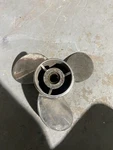 Yamaha Propeller 23 Pitch 14 3/4 6CE-45974-20-00. Fixed Price $550.00.