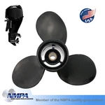 Propeller 9 1/4X10 For Brp Evinrude Johnson Omc Engine 8-15HP 13 Spline Aluminum. Fixed Price $48.65.