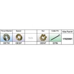 Solas 17025501 Oe-pkt Propeller Kit For Brp/johnson/evinrude/omc 90-300 Hp. Fixed Price $78.05.