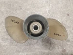 Left Hand Blade Bronze 13" X 13P Quicksilver Prop, 48-29661-13, 4.25", P4263. Fixed Price $45.00.