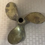 Michigan 8" X Pitch Bronze Propeller 3 Blade. Fixed Price $22.49.