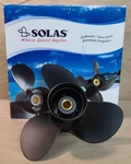 New Solas Amita 3 For Tohatsu, Nissan, Mercury, 9.25 X 10 Aluminum Propeller. Fixed Price $64.99.