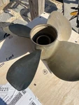 Used Oem Volvo Penta Ips T5R Propeller 3861103. Fixed Price $1000.00.