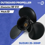 10 1/4 X 13 Outboard Boat Propeller For Suzuki Engine 25-30HP Tooth Pitch. Fixed Price $62.69.