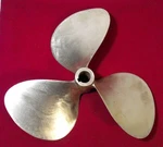 Inboard Boat Propeller 14 X 13 Lh Bronze Blade Michigan Wheel 1165. Fixed Price $249.95.