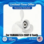 1/4X10 Boat Outboard Propeller For Yamaha F9.9 F15 20HP 8TOOTH 63V-45952-10-00. Fixed Price $48.80.
