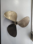 Federal Equi-poise Cupped 13RH13 Blade 1" Key Ni-bral Pt# 7280753 Mfg 6/1977. Fixed Price $85.00.
