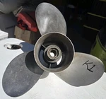 # 48-18278 A45 Mercury Mirage Plus Ss 17P Propeller 15-1/2 X Rh K1. Fixed Price $245.00.