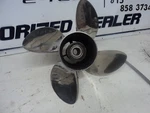 Johnson Evinrude Stainless Steel Propeller 13 X 21 763968. Fixed Price $379.00.