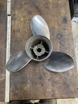 Used Mercury 25P Rh Propeller. Fixed Price $215.00.