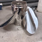 4 Blade 13" X 19P Evinrude Johnson Rogue Stainless Propeller, 763967,. Fixed Price $403.85.