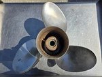 Michigan Wheel Stainless Steel Propeller 033072 14.25X15. Fixed Price $225.00.