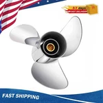 11X15 Outboard Propeller For Yamaha 25-60HP 13 Tooth Spline Stainless Steel Rh. Fixed Price $155.00.