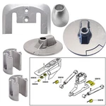 Tecnoseal Mercury Bravo 3 Zinc Anode Kit With Hardware (2004-PRESENT). Fixed Price $74.33.