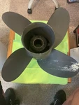 Nos Oem Quicksilver Blade 14.5 X Pitch Rh Propeller 2164P18 R2-3. Fixed Price $149.98.