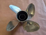 Blade 13 3/4" X 25P Powertech TRO4 Ss Prop, Needs Work, Cushion Lok, P11109. Fixed Price $25.00.