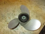 Mercury 25HP Stroke Outboard Aluminum Propeller (48-19640A40) 13P. Fixed Price $40.00.