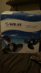 Solas Propeller 12.1"X9" Univer Honda Mercury Johnson Evinrude 30-40-45-50-60-75. Fixed Price $65.00.