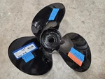 Left Hand Aluminum 1/2" X 22P Propeller, Volvo Penta 17 Spline New Hub, P7114. Fixed Price $223.00.