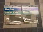 S&j Products 550051 (2) Shear Pins 3/16" X 15/16" SP06. Fixed Price $8.99.