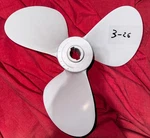 Wheel 14 X 18 PR-124 Aluminum Propeller For Omc Model (3-26). Fixed Price $175.00.