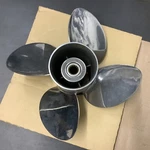 Evinrude Johnson 0763965 13.25X15P 4 Blade Rogue Stainless Steel Propeller New. Fixed Price $450.00.