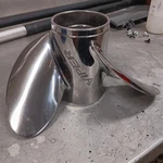 Counter 14 1/2" 21P Evinrude Johnson Viper Ss Propeller, 763923, Tbx, No Hub. Fixed Price $338.92.