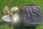 Acme 13.25 X 15.5 Inboard Prop Lh, Nibral Splined Bore 4 Blade W/case, Puller. Fixed Price $499.00.