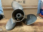 Powertech,stainless Steel 3-BLADE Prop 14.25 X 17, P/n RAS3R17PMS275, STK#125. Fixed Price $175.00.