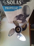 Inox Prop Solas 4BLADE 14 25 For Yamaha-mercury -honda V6 Std Rot Brand New. Fixed Price $245.00.