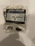 Mercruiser Quicksilver Connector 22-43711 (R692). Fixed Price $10.00.